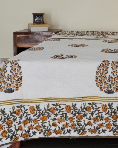 Premium Handcrafted Quilted Bedcover